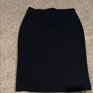 Chic Black Pencil Skirt